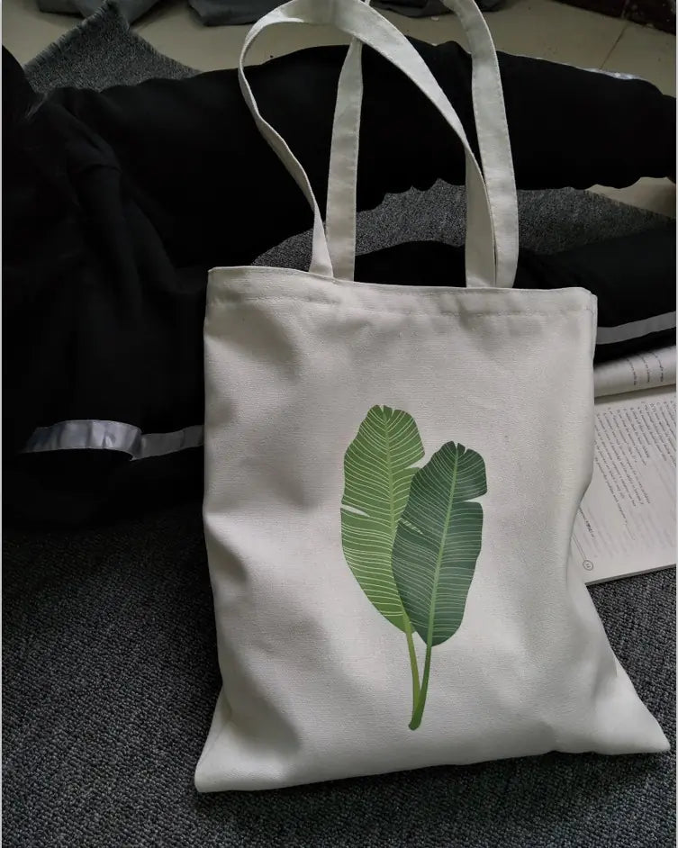 Casual Eco-Friendly Canvas Tote Bag for Women