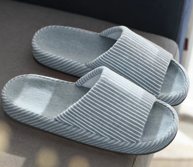 Cotton & Linen Slippers for Women