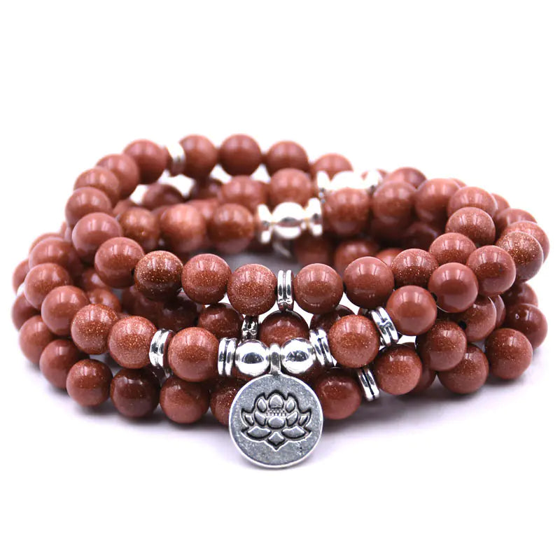 Pendant Bracelet with Natural Gemstones