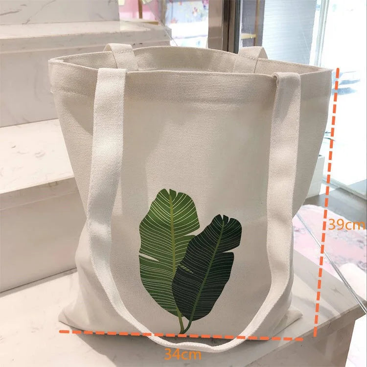 Casual Eco-Friendly Canvas Tote Bag for Women