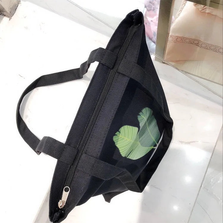Casual Eco-Friendly Canvas Tote Bag for Women