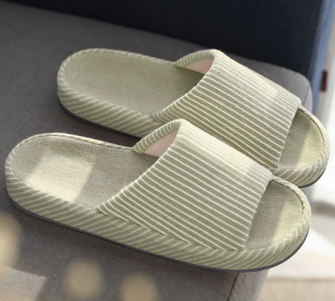 Cotton & Linen Slippers for Women