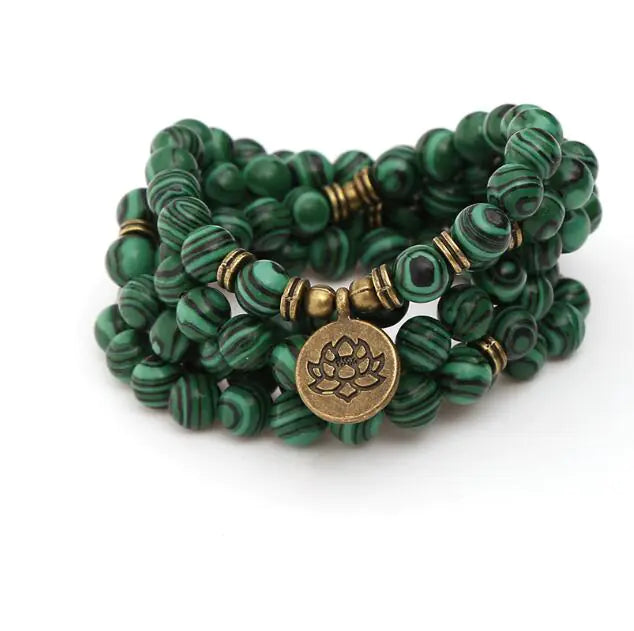 Pendant Bracelet with Natural Gemstones