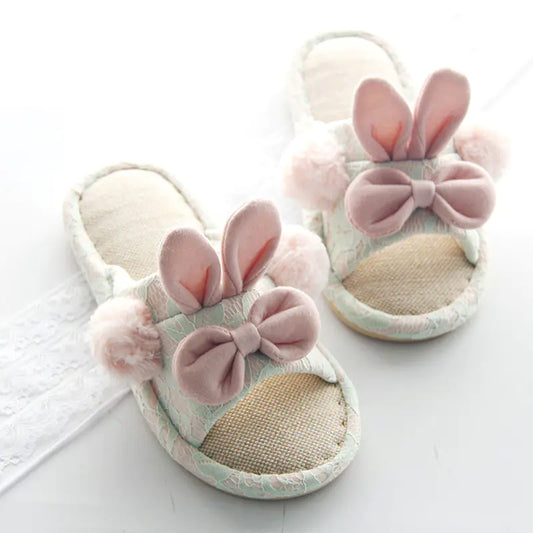 Cotton and Linen Household Shoes